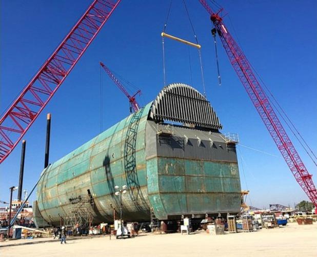 GWave's monster soon to be trialled at WaveHub off the Cornish coast. Pic by GWave